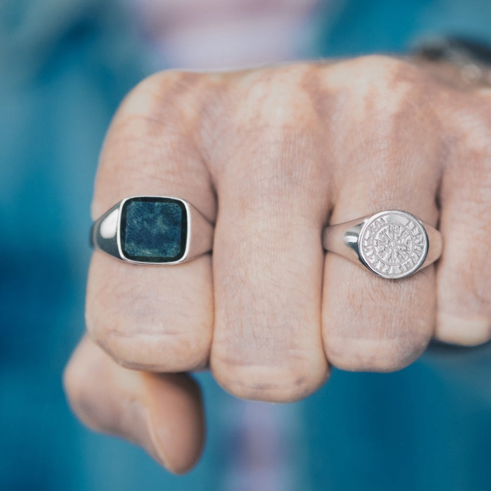 VERDE SIGNET RING (SØLV)